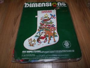 Dimensions Counted Cross Stitch Stocking Kit