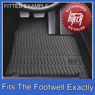 Genuine Hitech Tailored Rubber Car Mats Fiat 500