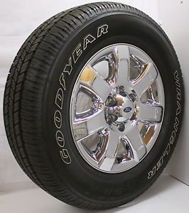 2013 Ford F150 Expedition Chrome Clad 18" Wheels Rims Tires Lugs New Takeoff