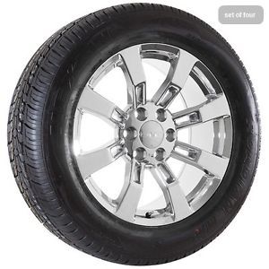 20" inch GMC Yukon Denali Sierra Chrome Wheels Rims Tires