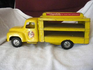 RARE Vintage Buddy L Toy Truck Coca Cola Metal USA