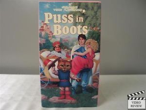 Puss in Boots VHS Children's Video Playground Arthur Rankin Jr Jules Bass