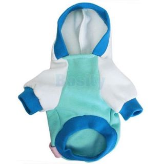 Pet Dog Hoodie Hooded Coat Clothes Jacket Costume Apparel Clothing with Backpack