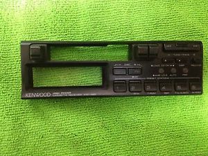 Kenwood KRC 380 Car Stereo Cassette Player Facelpate Excellent Tested