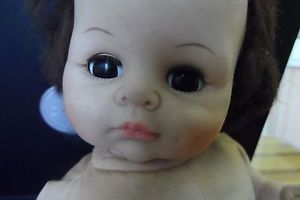 Alexander 1965 Baby Girl Doll Eyes Move Plastic Hands and Feet Soft Body Vintage