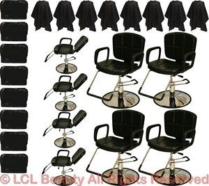 8 Reclining All Purpose Hydraulic Styling Barber Chair Shampoo Salon Equipment