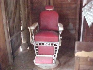 Vintage Emil J Paidar Barbers Chair