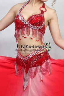 Belly Dance Costume Bra Belt M L