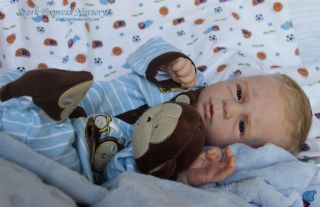 Stork Express Nursery Reborn Angel by Olga Auer Lifelike Baby Doll Now Beau