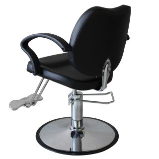 Professional Black Hydraulic Styling Barber Chair Hair Beauty Salon Equipment