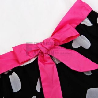 Peppa Pig Baby Girl Kids Costume Long Sleeve Heart Print Skirt Top Dress Sz 3T