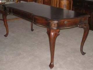 Vintage Thomasville Writing Desk Cherrywood Cherry Queen Ann