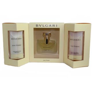 Bvlgari Pour Femme by Bvlgari 1 7 EDP 3 PC Gift Set