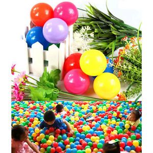 1 Pcs Colorful Ball Fun Ball Soft Plastic Ocean Ball Baby Kid Toy Swim Pit Toy