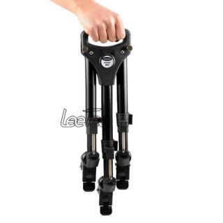 Professional Fold Camera Camcorder Video Tripod Dolly Stand 3'' Wheel Heavy Duty