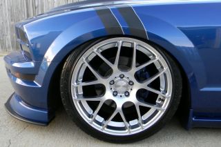 20" Ford Mustang Avant Garde M310 Concave Silver Staggered Wheels Rims