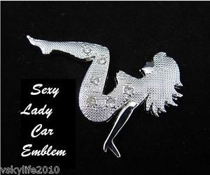 Sexy Lady Car Emblem Badge Decal Logo Sticker Truck Motorcycle Bike Accessories