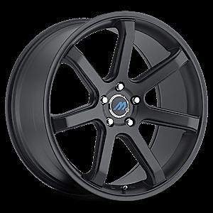 19" 2 Crave Mach M7 s Black Wheels Tires Fit Nissan Toyota Kia Infinitti Hyundai