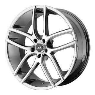 Lorenzo WL035 20x9.5 Chrome Wheel / Rim 5x112 with a 38mm Offset and a 66.56 Hub Bore. Partnumber WL03529557838: Automotive