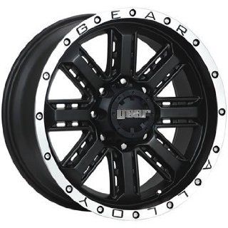 Gear Alloy Nitro 20x9 Black Wheel / Rim 8x6.5 with a 0mm Offset and a 130.20 Hub Bore. Partnumber 723MB 2098100: Automotive