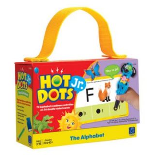 Educational Insights Hot Dots Jr Educational Cards & Pen Set   Alphabet   Learning Aids