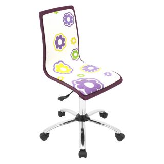 Printed Daisy Computer Chair   Desk Chairs