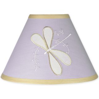 Sweet Jojo Designs Purple Dragonfly Dreams Lamp Shade (PurplePrint: DragonflyDimensions: 7 inches high x 10 inches bottom diameter x 4 inches top diameterMaterial: 100 percent cottonLamp base is NOT includedThe digital images we display have the most accu