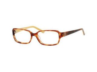 LIZ CLAIBORNE Eyeglasses  399 0DC9 Amber Havana 51MM