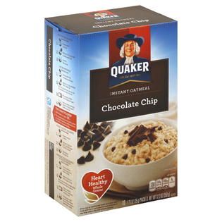 Quaker  Oatmeal, Instant, Chocolate Chip, 10   1.23 oz (35 g) packets