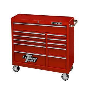 Extreme Tools  41 Deluxe 11 Drawer 24 Deep Roller Cabinet in