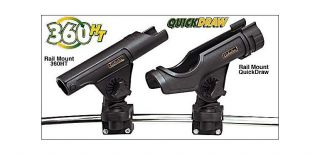 Rail Mount Quick Draw and 360HT Rod Holders