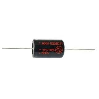  Ruby Gold 47uF 500V Axial Capacitor Electronics