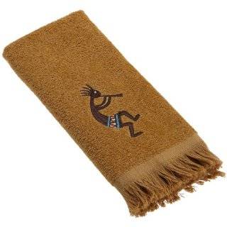 Avanti Kokopelli Wash Towel, Copper Avanti Kokopelli Towel