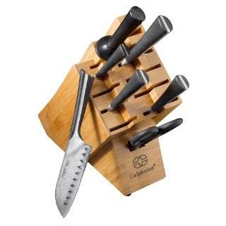 Calphalon Katana Stainless Steel 8 Piece Knife Set with Block