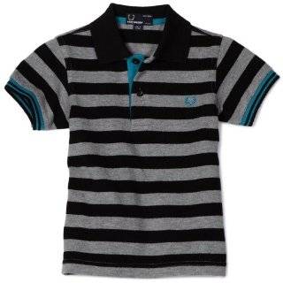 Fred Perry Boys 2 7 Kids Hidden Tipped Stripe Shirt