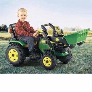  Peg Perego John Deere Farm Tractor & Trailer: Toys & Games