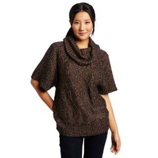  Chaus Womens Cowl Neck Lurex Sweater Clothing