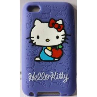 : Smile Case Hello Kitty Light Blue Silicone Full Cover Case for iPod 