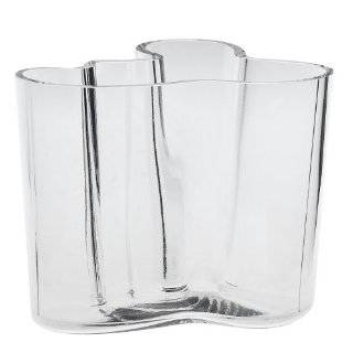iittala Aalto 6 1/2 Inch Clear Glass Vase iittala Aalto 6 1/2 Inch 