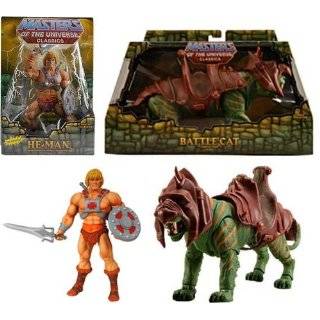   Classics He Man and Battle Cat Fighting Tiger of Eternia Figure