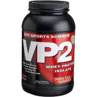 AST Sports Science VP2 Whey Protein Isolate, Double Rich Chocolate, 2 