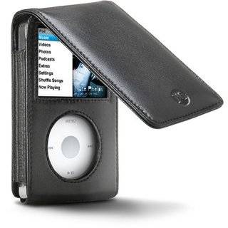   HipCase Leather Folio Case for 80/120/160 GB iPod classic 6G (Black