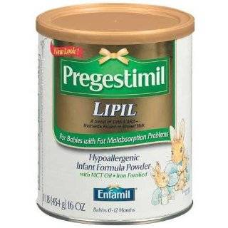  Enfamil Pregestimil Lipil Hypoallergenic Infant Formula 