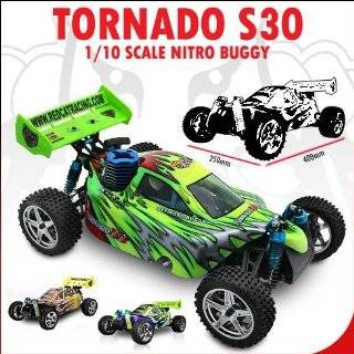Tornado S30 1/10 Scale Nitro Buggy 2.4GHz 4 Wheel Drive  