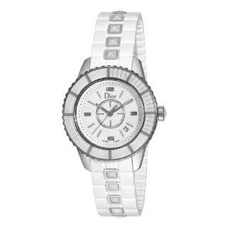   Christal White Diamond Dial Watch Christian Dior Watches