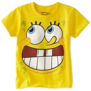  Spongebob Squarepants Boys 2 7 Wink Face Tee Clothing
