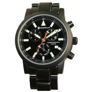   Black Face with Black Stainless Steel Strap, Black Watch Watches