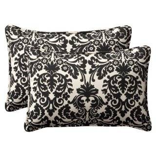   Rectangular Throw Pillows 18.5   Sangria Damask Patio, Lawn & Garden